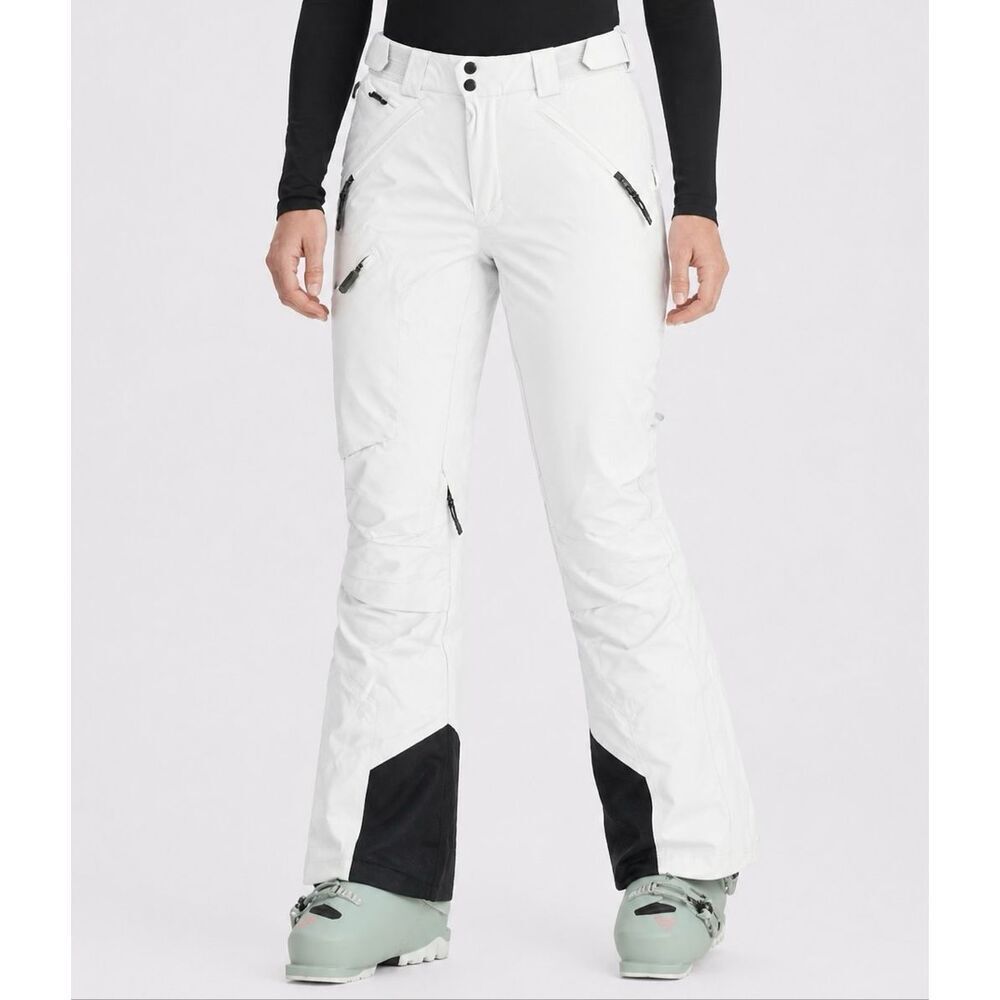 Spyder Thinsulate white ski snow pant size small
